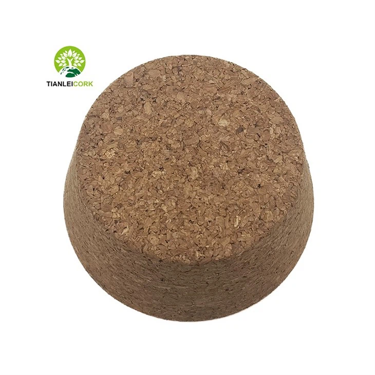 glass jar with ball cork lid